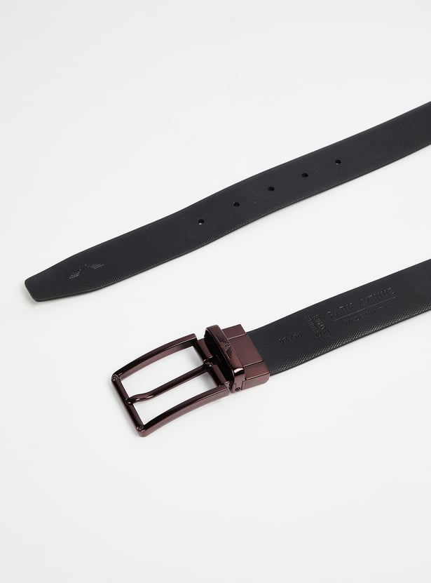PARK AVENUE Solid Leather Belt