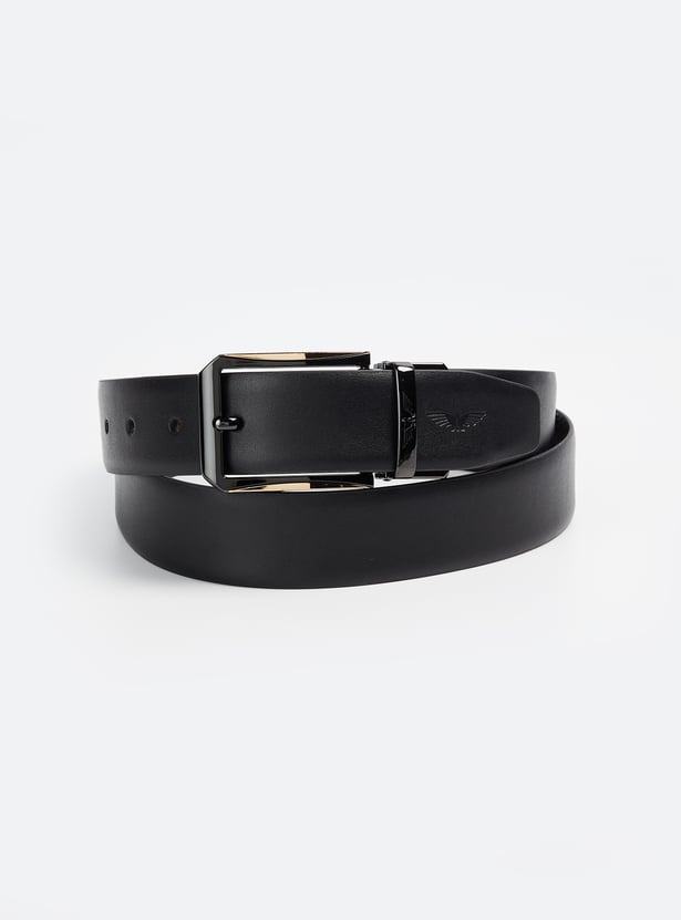 PARK AVENUE Solid Leather Belt