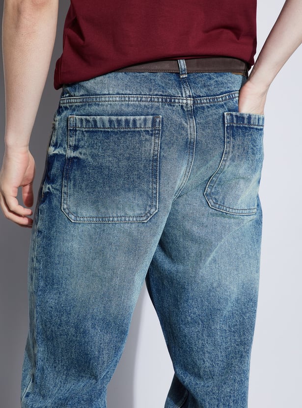 FORCA Distressed Loose Fit Jeans