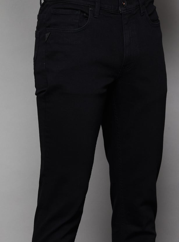 UNITED COLORS OF BENETTON Solid Mid-Rise Skinny Jeans