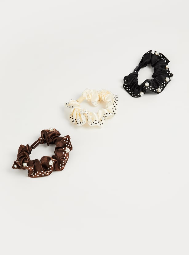FAME FOREVER Assorted Scrunchies - Pack of 3