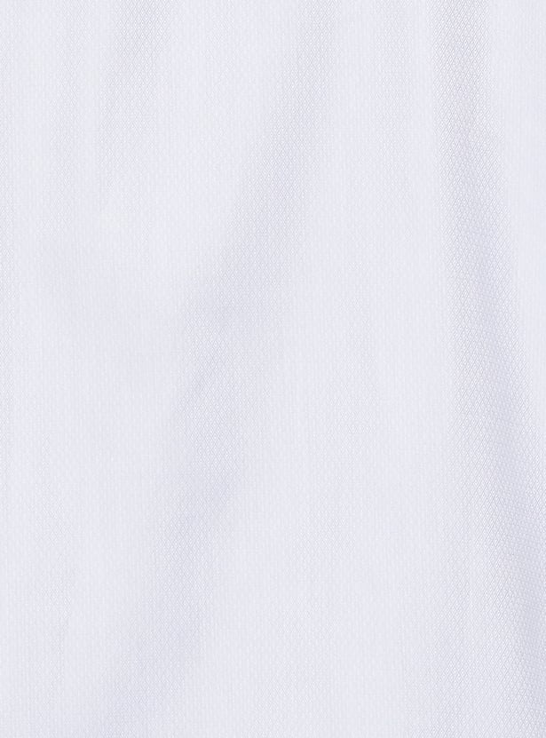 VAN HEUSEN Textured Regular Fit Formal Shirt