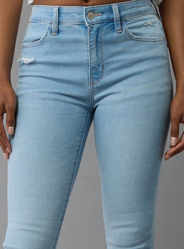 AMERICAN EAGLE Distressed Skinny Fit Jeans