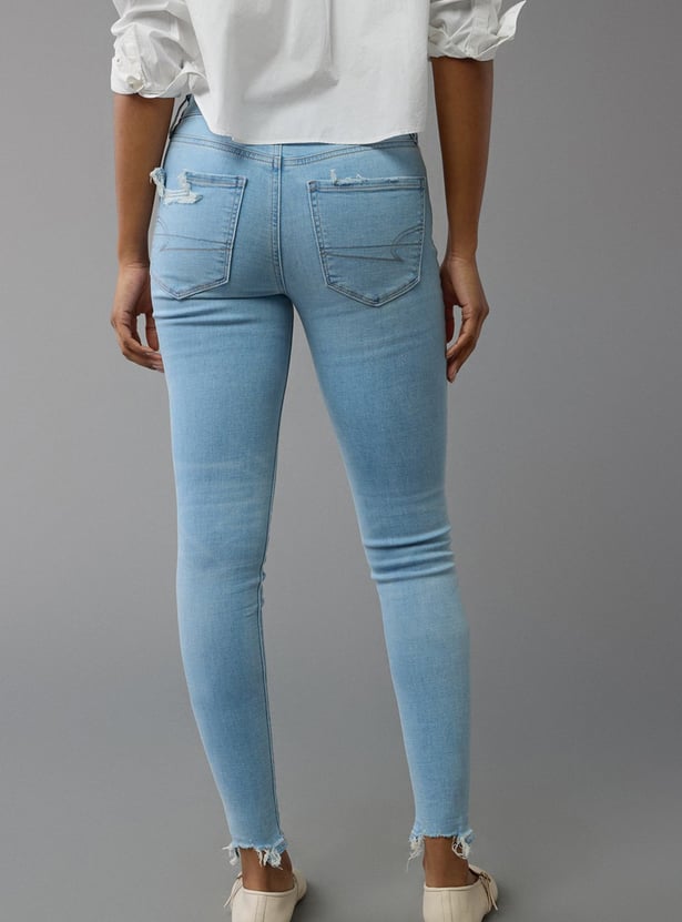 AMERICAN EAGLE Distressed Skinny Fit Jeans