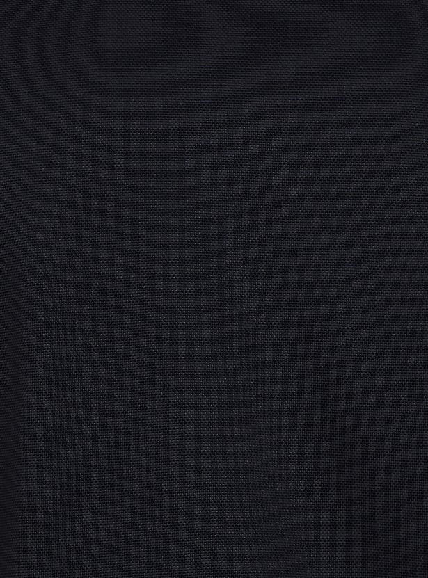 ALLEN SOLLY Solid Polo T-shirt