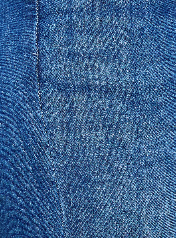 KRAUS Washed Flared Jeans