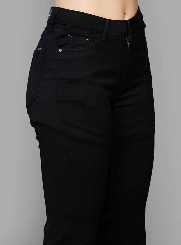 KRAUS Solid Straight Fit Jeans