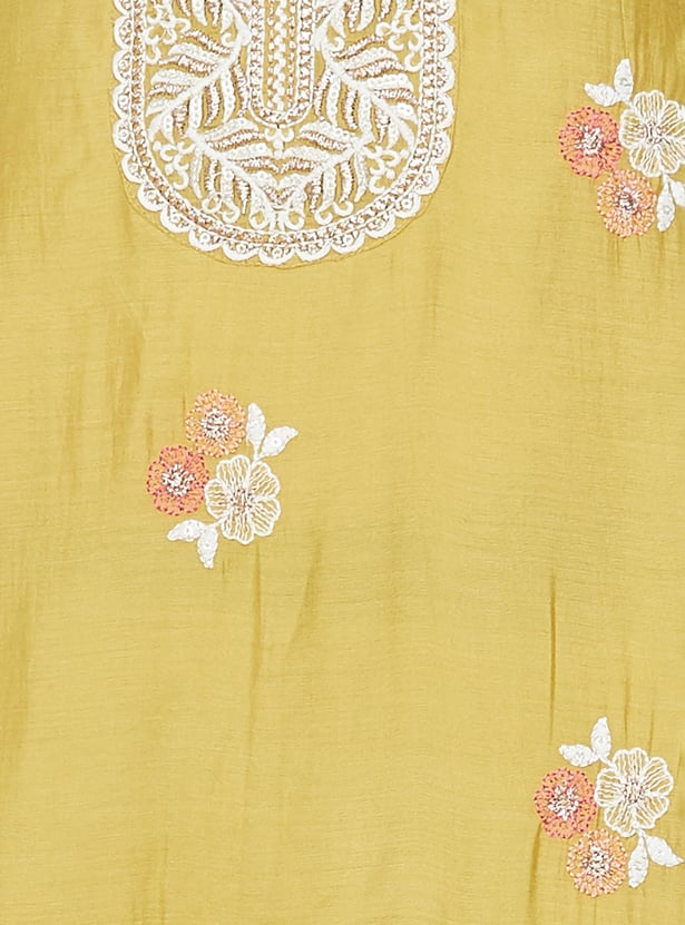 BIBA Embroidered Kurta Set