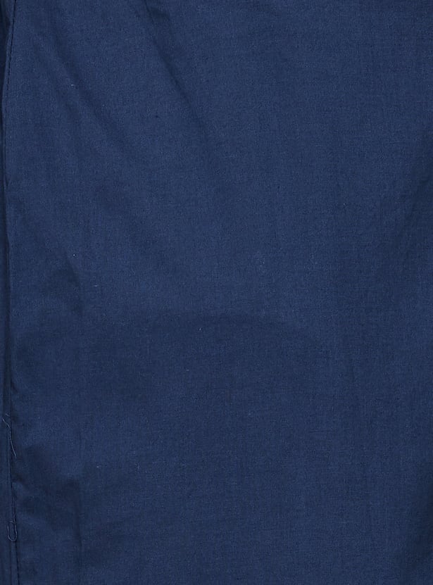 BIBA Embroidered Straight Kurta Set