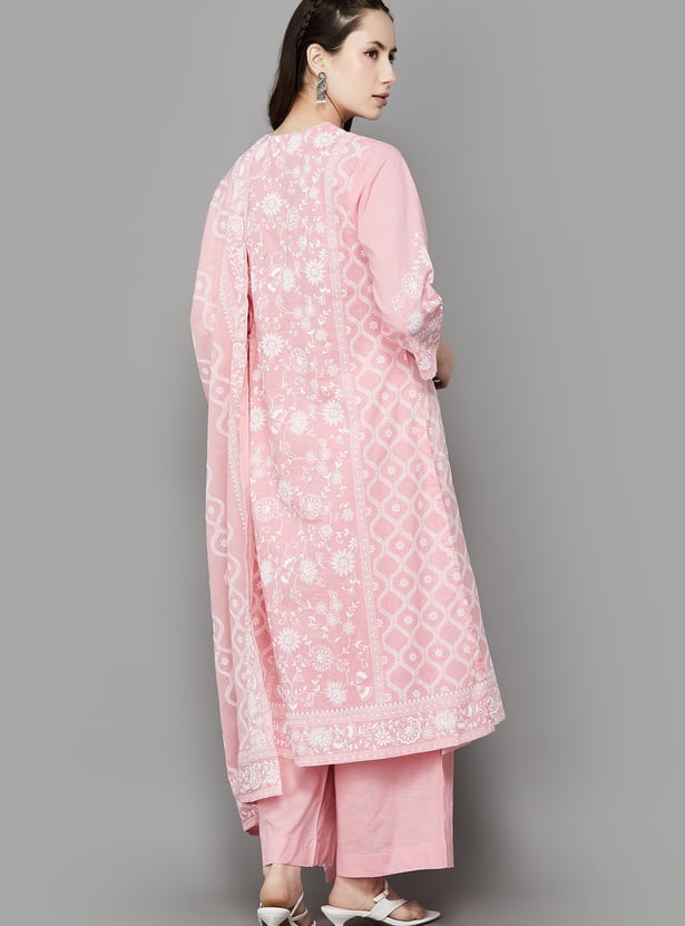 BIBA Printed Straight Kurta Set