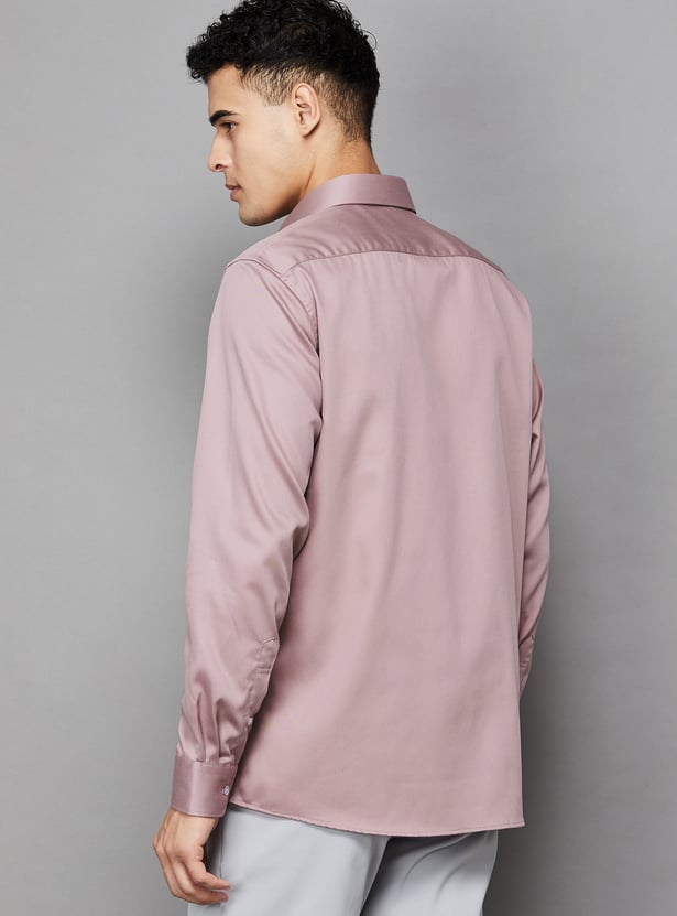 LOUIS PHILIPPE Solid Regular Formal Shirt