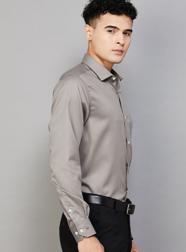 LOUIS PHILIPPE Woven Classic Fit Formal Shirt