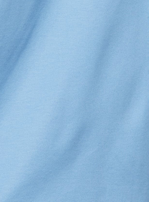 LOUIS PHILIPPE Solid Slim Fit Formal Shirt