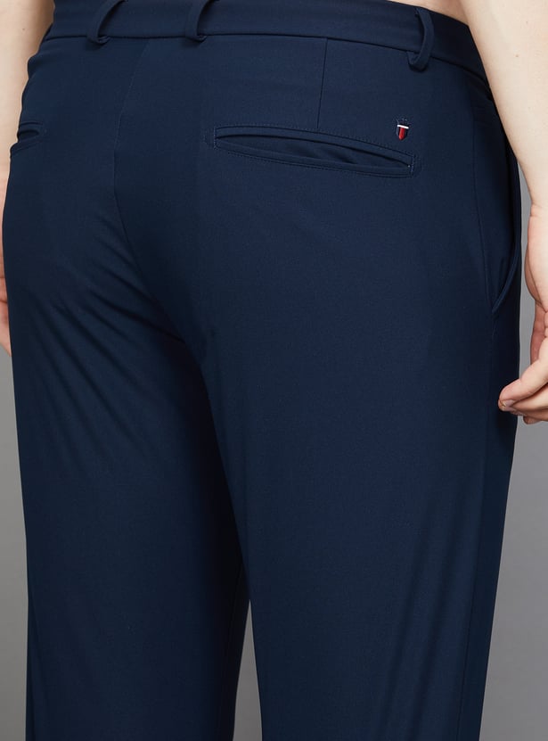 LP SPORT Solid Regular Trousers