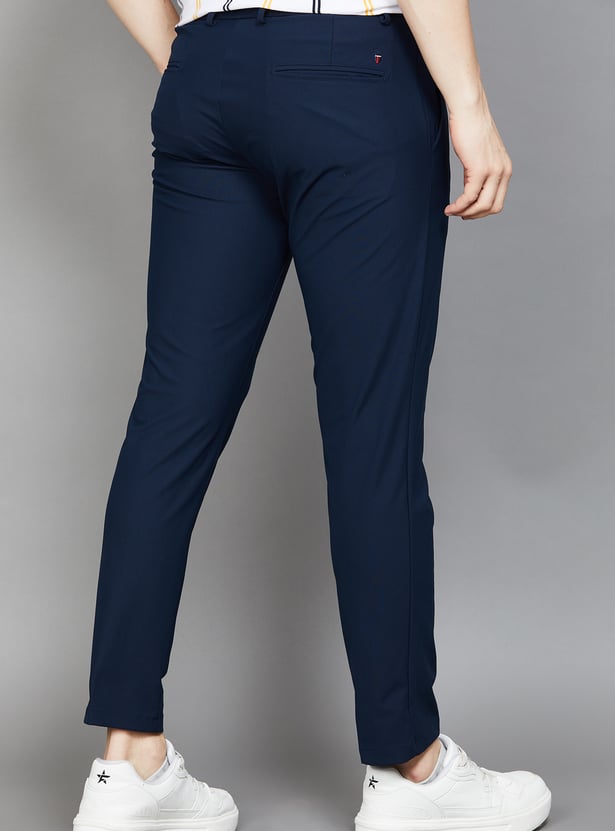 LP SPORT Solid Regular Trousers