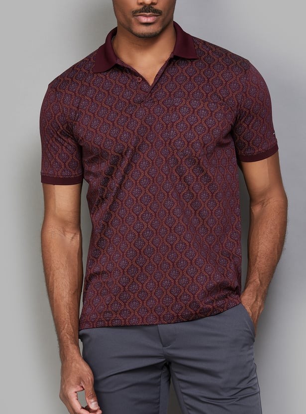 LP SPORT Printed Polo T-shirt