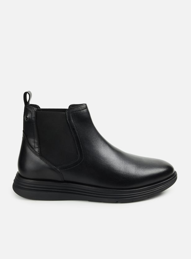 LEE COOPER Leather Chelsea Boots