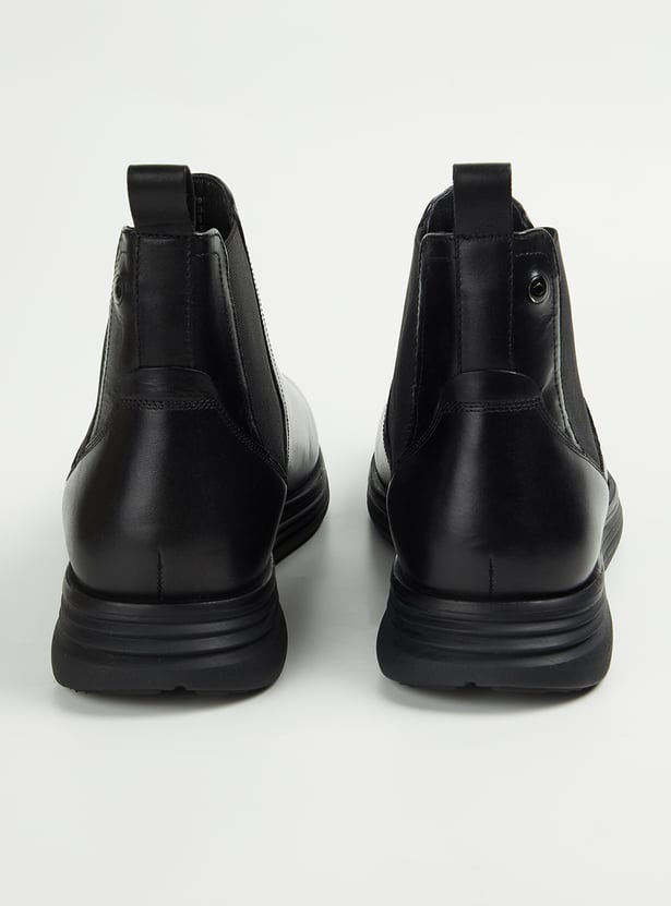 LEE COOPER Leather Chelsea Boots