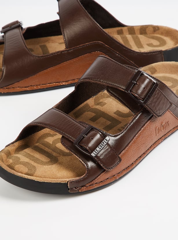 LEE COOPER Colourblock Buckle Sandals