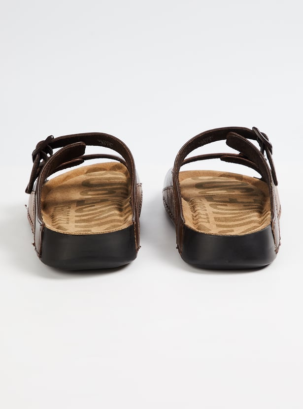 LEE COOPER Colourblock Buckle Sandals