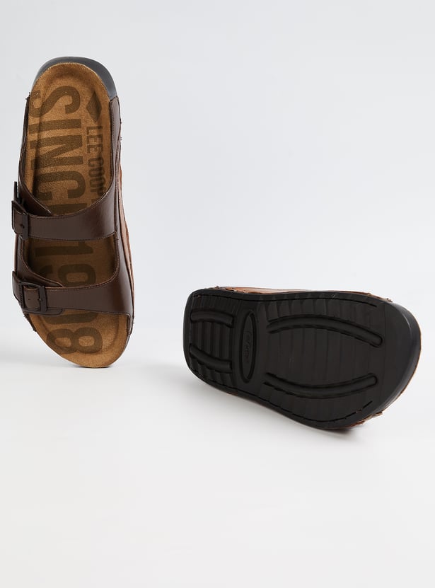 LEE COOPER Colourblock Buckle Sandals