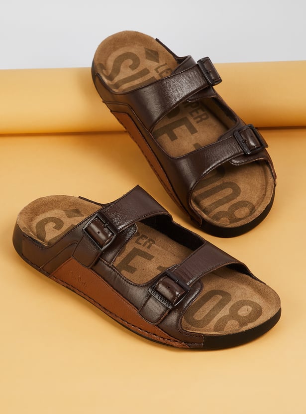 LEE COOPER Colourblock Buckle Sandals