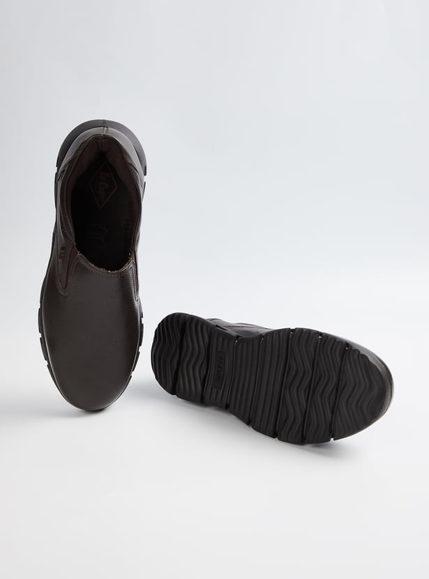 LEE COOPER Leather Slip-On Formal Shoes