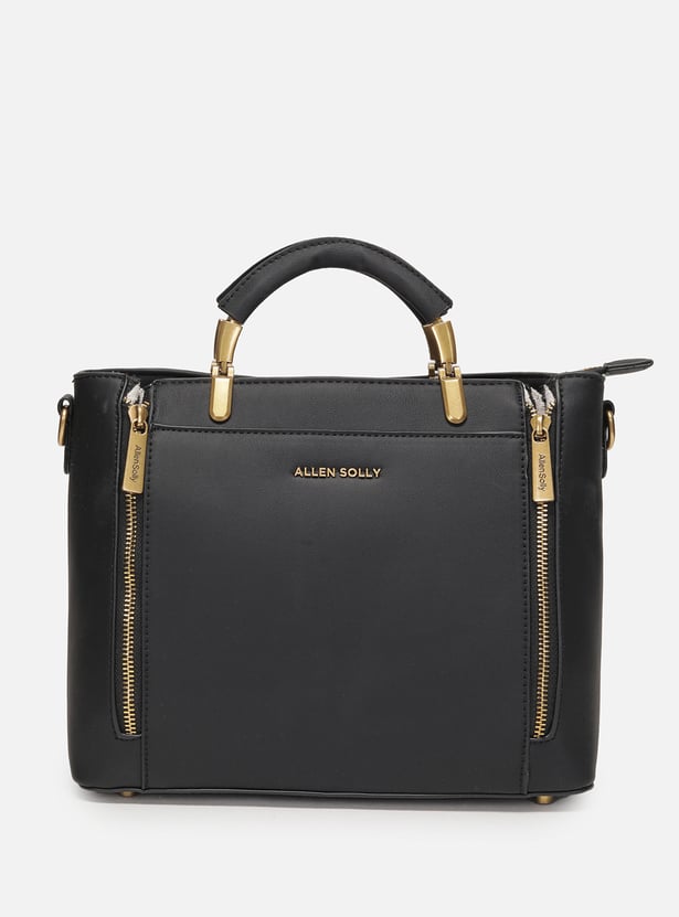 ALLEN SOLLY Solid Handheld Bag