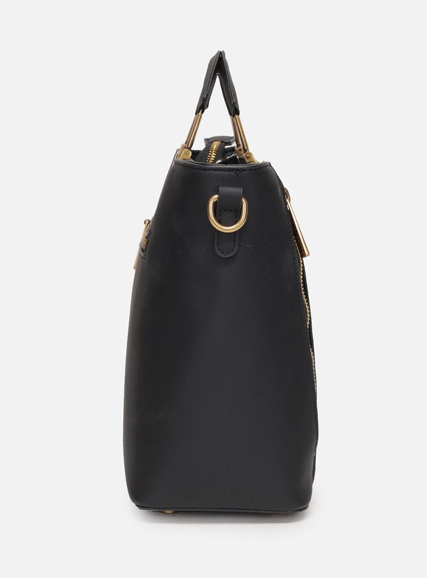 ALLEN SOLLY Solid Handheld Bag