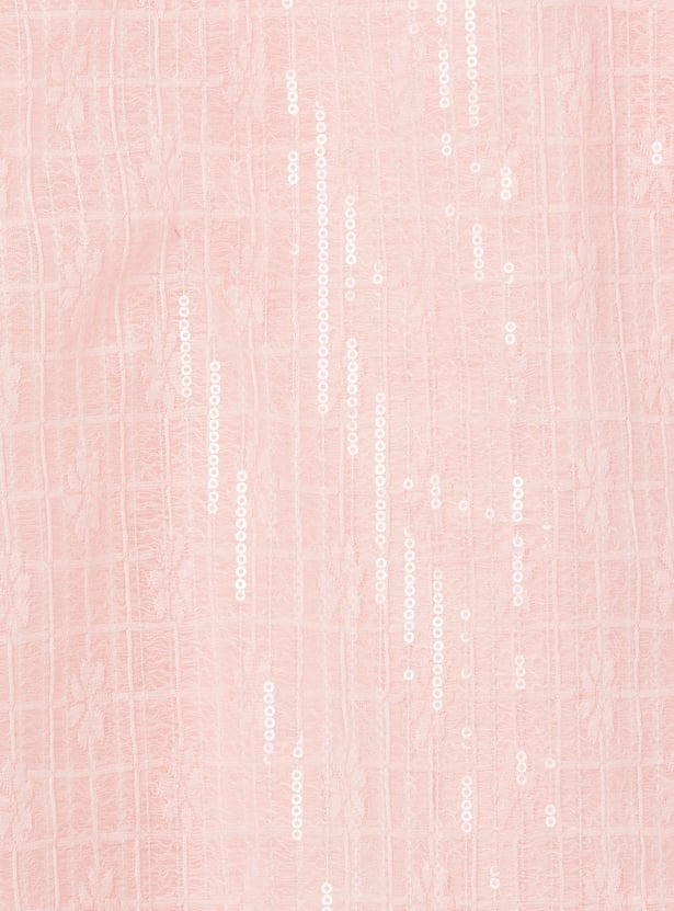 PEPPERMINT Girls Sequinned A-line Dress