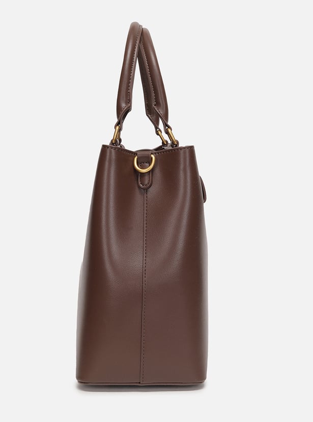 ALLEN SOLLY Solid Handheld Bag