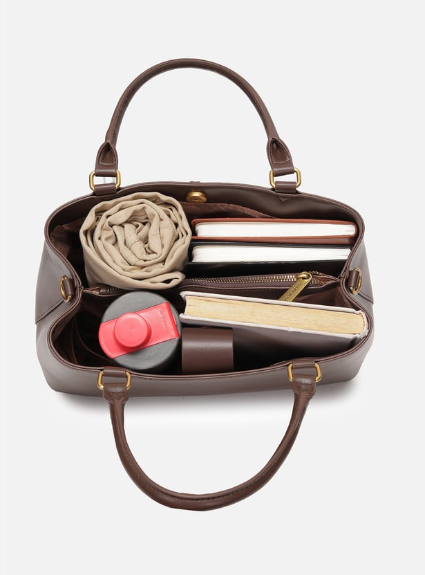 ALLEN SOLLY Solid Handheld Bag