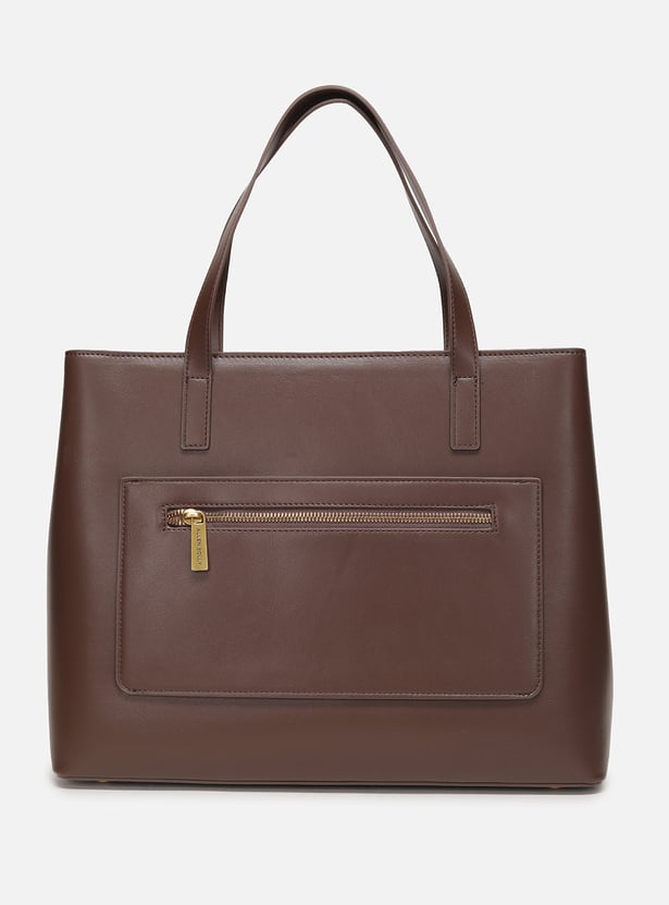 Allen Solly Embossed Laptop Bag