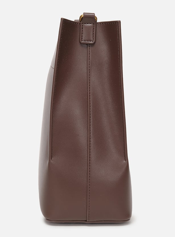ALLEN SOLLY Textured Shoulder Bag