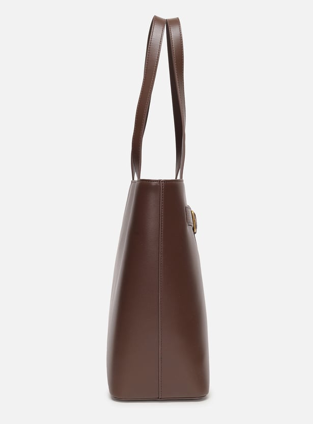 ALLEN SOLLY Solid Laptop Bag