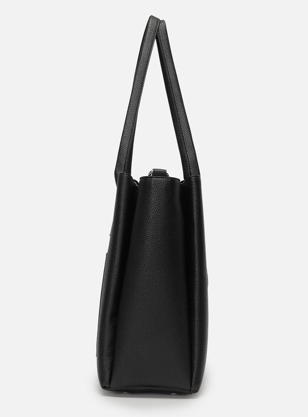 ALLEN SOLLY Solid Laptop Bag