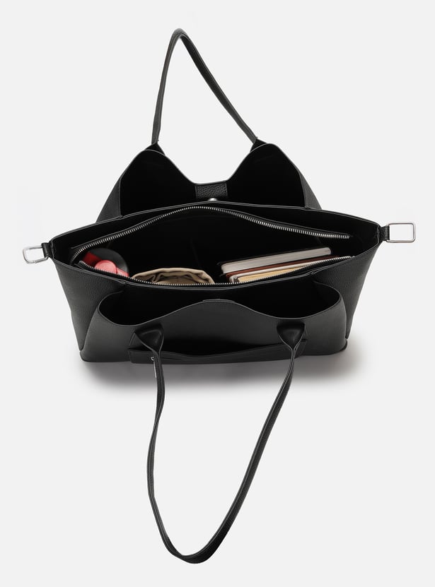ALLEN SOLLY Solid Laptop Bag