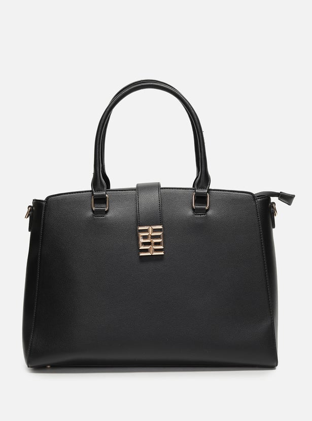 ALLEN SOLLY Solid Laptop Bag
