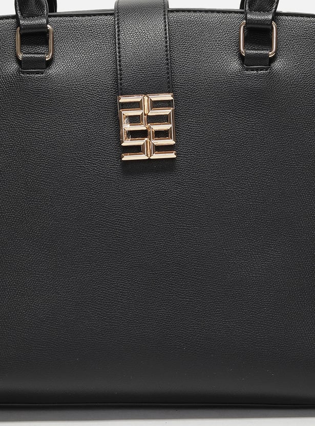 ALLEN SOLLY Solid Laptop Bag