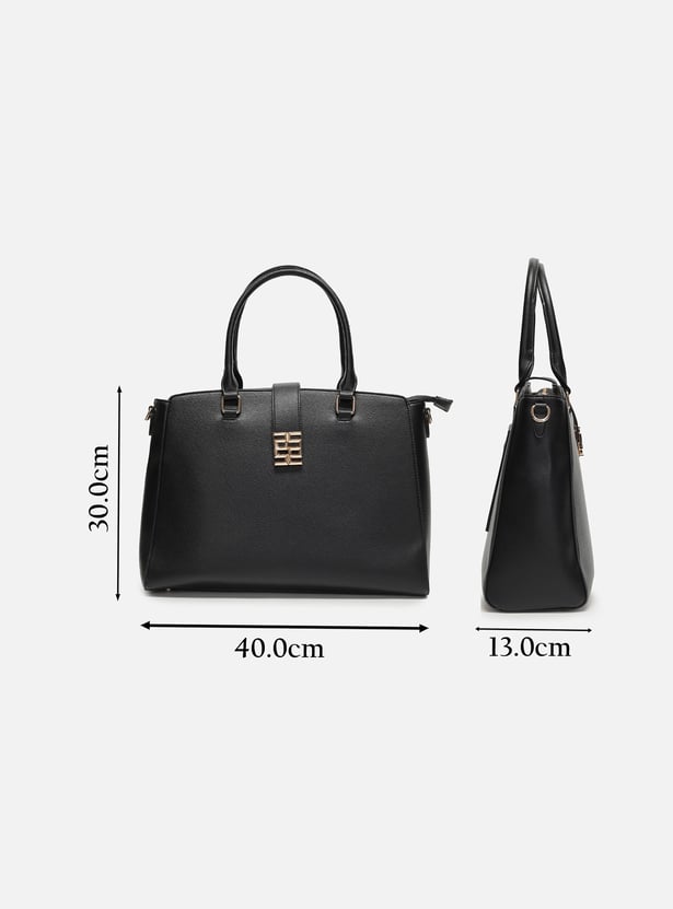ALLEN SOLLY Solid Laptop Bag