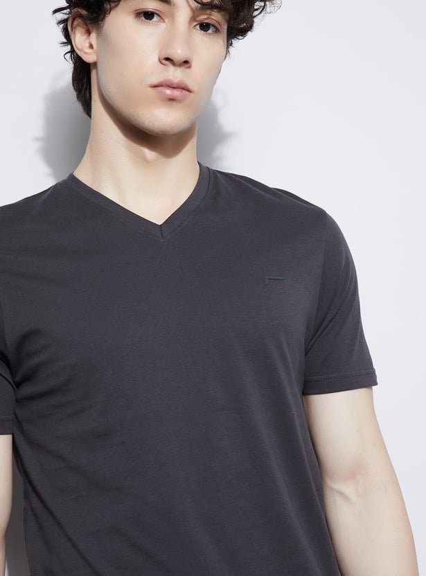 FAME FOREVER Solid T-shirt