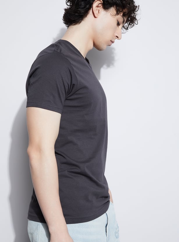 FAME FOREVER Solid T-shirt