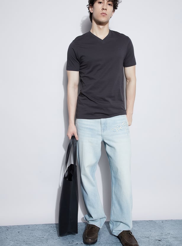 FAME FOREVER Solid T-shirt