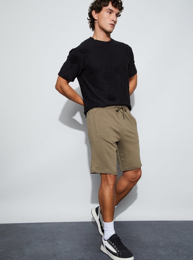 KAPPA Solid Regular Shorts