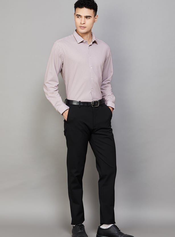 VAN HEUSEN Striped Slim Fit Formal Shirt