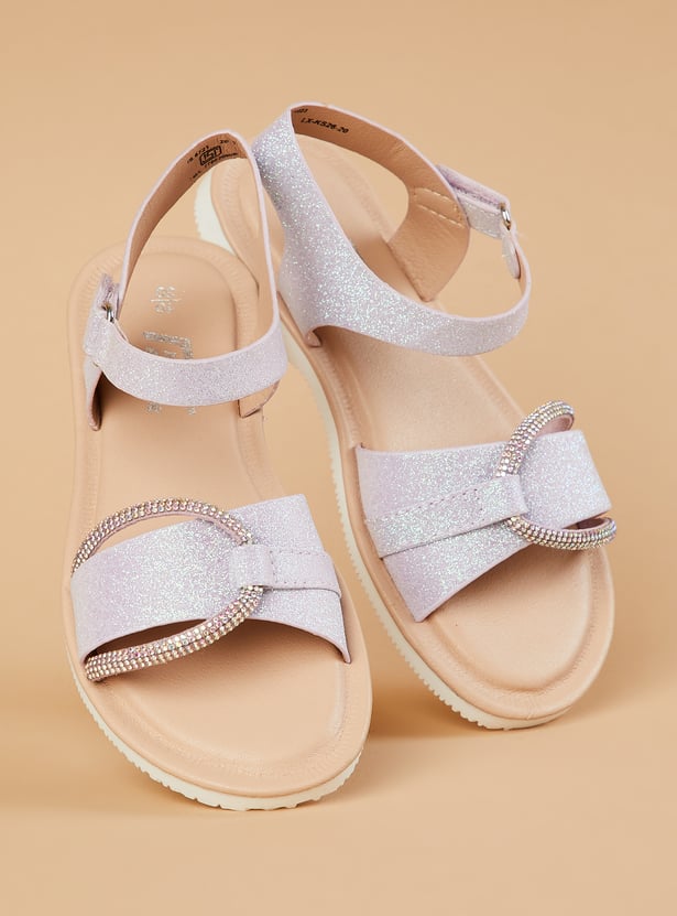 FAME FOREVER Girls Embellished Sandals