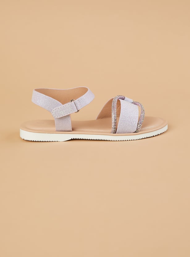 FAME FOREVER Girls Embellished Sandals