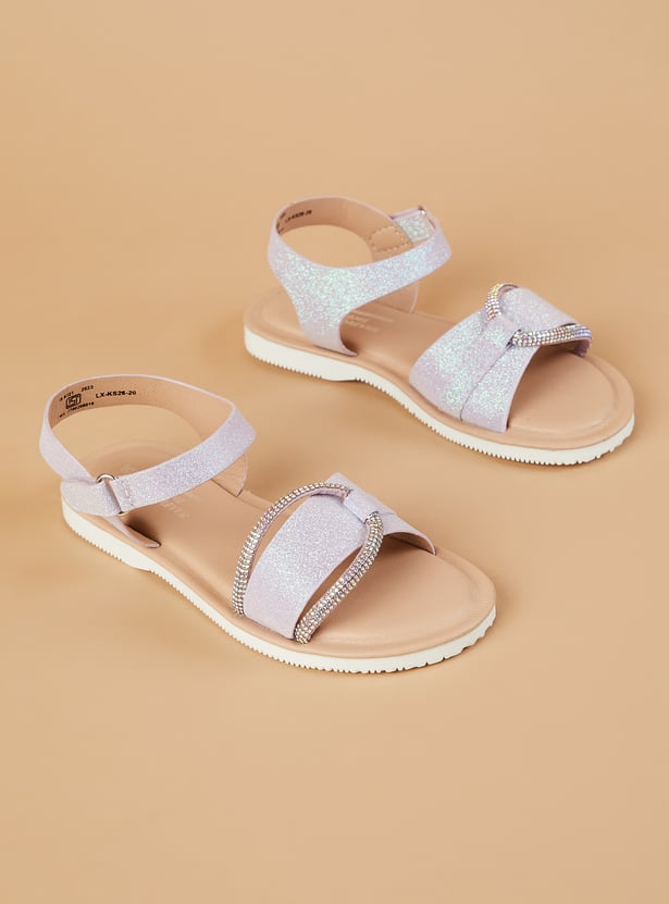 FAME FOREVER Girls Embellished Sandals
