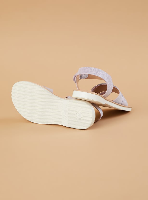FAME FOREVER Girls Embellished Sandals