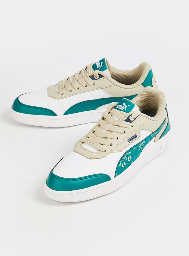 PUMA Kids Smash Modecourt Youth Sneakers